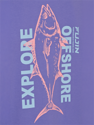 Fujin S26 Offshore T-Shirt Purple - 6