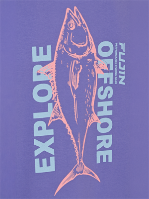 Fujin S26 Offshore T-Shirt Purple - 6