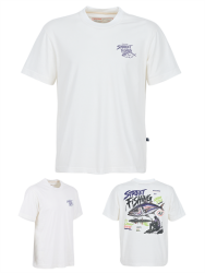 Fujin S26 Street Fishing T-Shirt Ecru - Fujin
