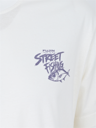 Fujin S26 Street Fishing T-Shirt Ecru - 5