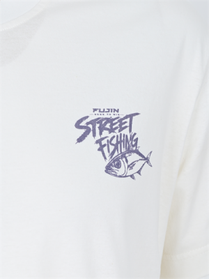 Fujin S26 Street Fishing T-Shirt Ecru - 5