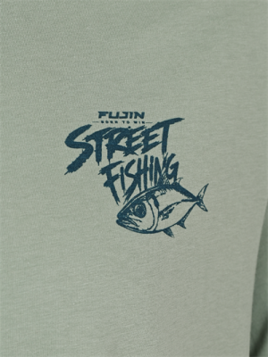 Fujin S26 Street Fishing T-Shirt Green - 5