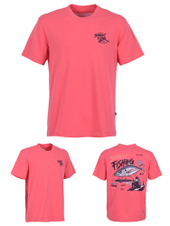 Fujin S26 Street Fishing T-Shirt Scarlet - Fujin