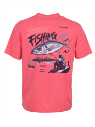 Fujin S26 Street Fishing T-Shirt Scarlet - 4