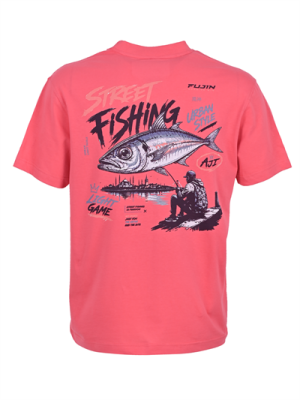 Fujin S26 Street Fishing T-Shirt Scarlet - 4