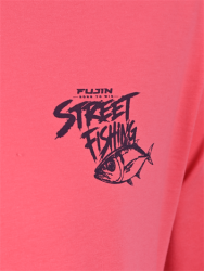 Fujin S26 Street Fishing T-Shirt Scarlet - 5
