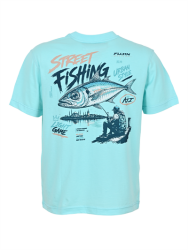 Fujin S26 Street Fishing T-Shirt Turquoise - 4