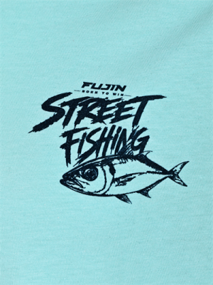 Fujin S26 Street Fishing T-Shirt Turquoise - 5