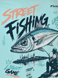 Fujin S26 Street Fishing T-Shirt Turquoise - 6