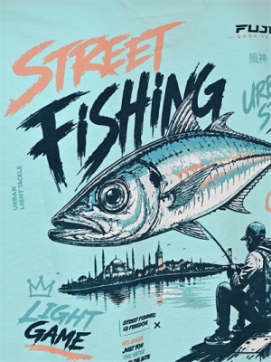 Fujin S26 Street Fishing T-Shirt Turquoise - 6