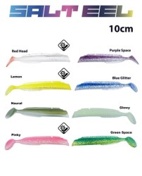 Fujin Salt Eel Body 10cm x3 Silikon Yem Gövde - Fujin