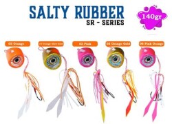 Fujin Salty Rubber 140gr SR Serisi Tai Rubber Set - Fujin