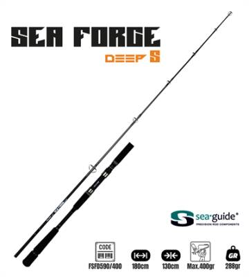 Fujin Sea Force Deep S 180cm Max 400gr Tekne Kamış - 1