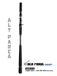 Fujin SeaForce 200cm 200-400gr Alt Parça - Fujin