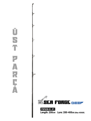 Fujin SeaForce 200cm 200-400gr Üst Parça - 1