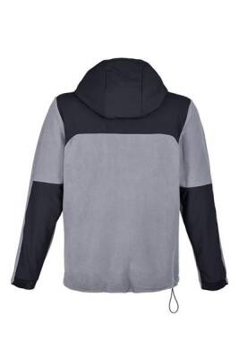 Fujin SeaGame Technical Polar Hoodie Black Grey - 3