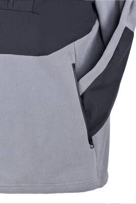 Fujin SeaGame Technical Polar Hoodie Black Grey - 6