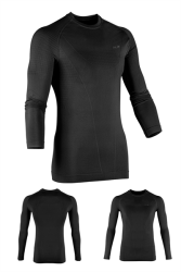 Fujin Seamless Termal İçlik Black Üst - Fujin