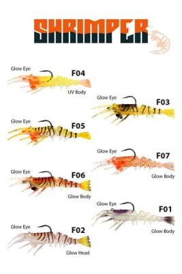 Fujin Shrimper 75mm 4gr Silikon Karides - 1