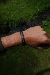 Fujin Silikon Bileklik Siyah - 2