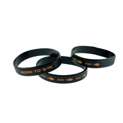 Fujin Silikon Bileklik Siyah - Fujin