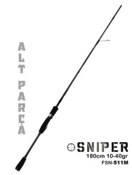 Fujin Sniper 180cm 10-40gr Alt Parça - Fujin