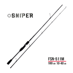 Fujin Sniper 180cm 10-40gr Spin Kamış FSN-511M - 1