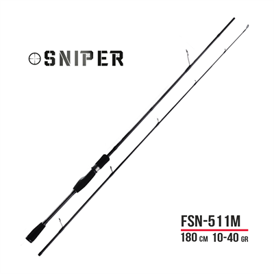Fujin Sniper 180cm 10-40gr Spin Kamış FSN-511M - 1