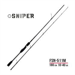 Fujin Sniper 180cm 10-40gr Spin Kamış FSN-511M - 1