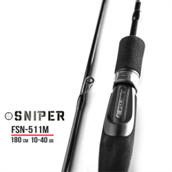 Fujin Sniper 180cm 10-40gr Spin Kamış FSN-511M - 2