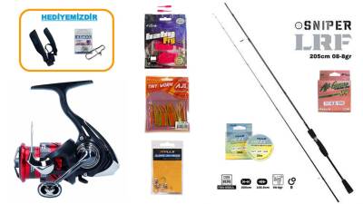 Fujin Sniper 205 Cm 0.8–8 gr & Daiwa Ninja 23 LT 1000 5+1 LRF Seti - 1