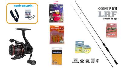 Fujin Sniper 205 cm 0.8–8 gr & Okuma Ceymar HD CHD-1000A 7+1BB LRF Seti - 1