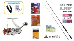Fujin Sniper 205 cm 0.8–8 gr & Ryuji Ajix 500 5+1 LRF Seti - Fujin