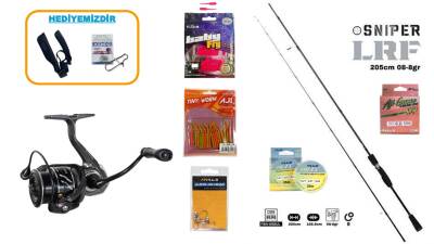 Fujin Sniper 205 cm 0.8–8 gr & Ryuji Voltage 1000 5+1 LRF Seti - 1