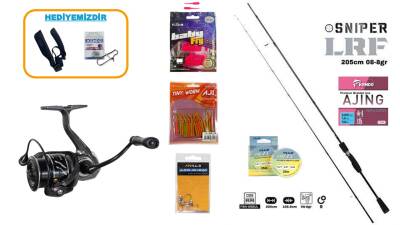 Fujin Sniper 205 cm 0.8–8 gr & Ryuji Voltage 800 5+1 LRF Seti - 1