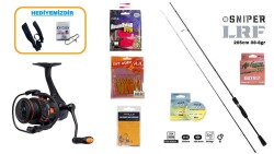 Fujin Sniper 205 cm 0.8–8 gr & Savage Gear Orange LTD 1000 FD 8+1BB LRF Seti - Savage gear