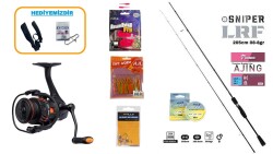 Fujin Sniper 205 cm 0.8–8 gr & Savage Gear Orange LTD 1000 FD 8+1BB LRF Seti - Savage gear