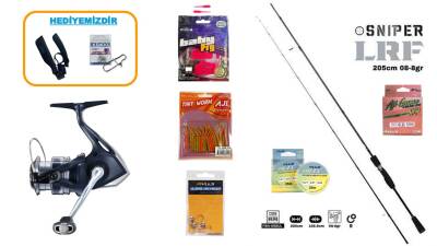Fujin Sniper 205 cm 0.8–8 gr & Shimano Catana 1000 FE LRF Seti - 1
