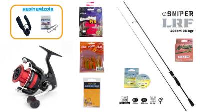Fujin Sniper 205 cm 0.8–8 gr & Shimano Sienna 500 FG LRF Seti - 1