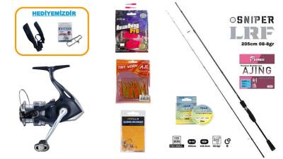 Fujin Sniper 205 cm 0.8–8 gr & Shimano Catana 1000 FE LRF Seti - 1