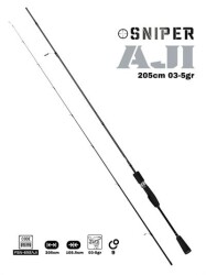 Fujin Sniper 205cm 03-5gr Aji LRF Kamışı - 1