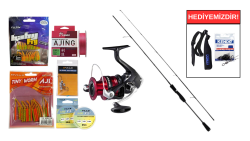 Fujin Sniper 205cm 03-5gr&Shimano Sienna 1000 FG LRF Seti - Fujin