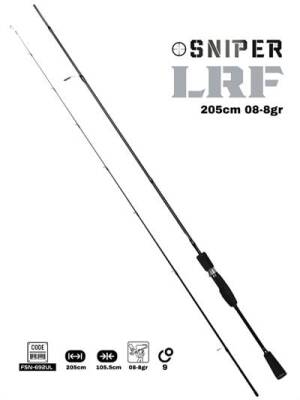 Fujin Sniper 205cm 08-8gr LRF Kamışı - 1