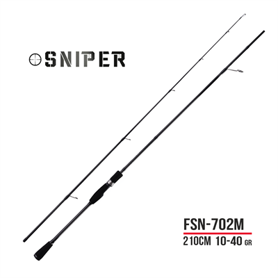 Fujin Sniper 210cm 10-40gr Spin Kamış FSN-702M - 1
