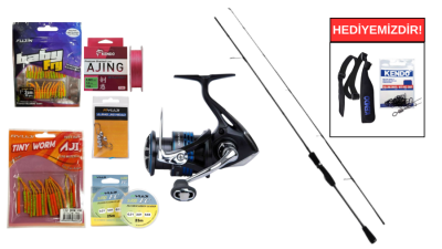 Fujin Sniper 210cm 3-18gr& Shimano Nexave FI 1000 LRF Seti - 1