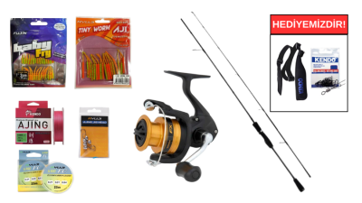 Fujin Sniper 210cm 3-18gr&Shimano FX 2000 FC LRF Seti - 1