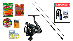 Fujin Sniper 230cm 06-8gr&Okuma Acuador ACU-1000A 3+1BB LRF Seti - Fujin
