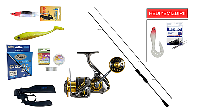 Fujin Sniper 240cm 10-30gr&Ryuji Ares X 4000M 5+1BB Spin Seti - 1
