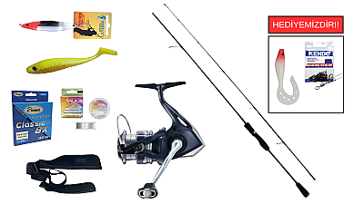 Fujin Sniper 240cm 10-30gr&Shimano Catana FE C 3000 Spin Seti - 1