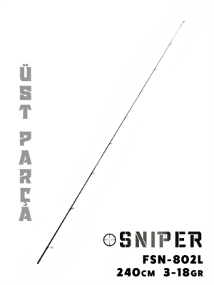 Fujin Sniper 240cm 3-18gr Üst Parça - 1